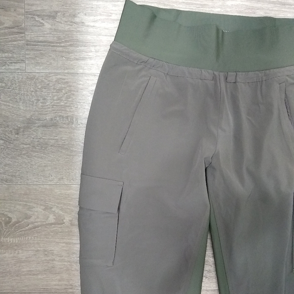 Athleta Olive Green Joggers - Picture 2 of 3